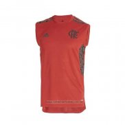 Camiseta de Entrenamiento Flamengo Sin Mangas 2021-2022 Rojo