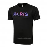 Camiseta de Entrenamiento Paris Saint-Germain Jordan 2021-2022 Negro