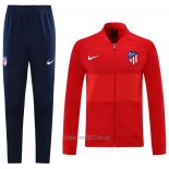 Chandal de Chaqueta del Atletico Madrid 2021-2022 Rojo