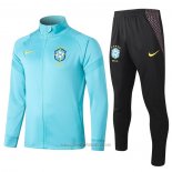 Chandal de Chaqueta del Brasil 2020-2021 Azul