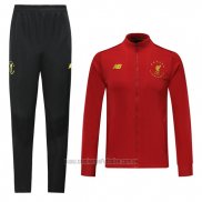 Chandal de Chaqueta del Liverpool UCL 2019-2020 Rojo