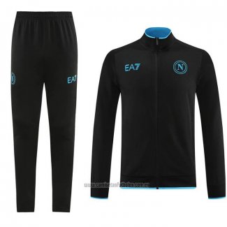 Chandal de Chaqueta del Napoli 2023-2024 Negro