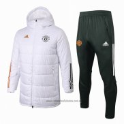 Chandal de Invierno del Manchester United 2020-2021 Blanco