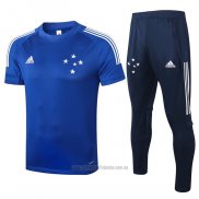 Chandal del Cruzeiro Manga Corta 2020-2021 Azul