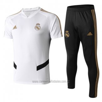 Chandal del Real Madrid Manga Corta 2019-2020 Blanco