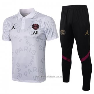 Conjunto Polo del Paris Saint-Germain 2021-2022 Blanco