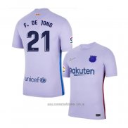 Camiseta del Barcelona Jugador F.De Jong 2ª Equipacion 2021-2022