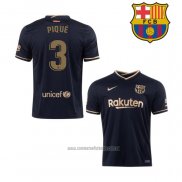 Camiseta del Barcelona Jugador Pique 2ª Equipacion 2020-2021