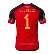 Camiseta del Belgica Jugador Courtois 1ª Equipacion 2022