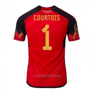 Camiseta del Belgica Jugador Courtois 1ª Equipacion 2022