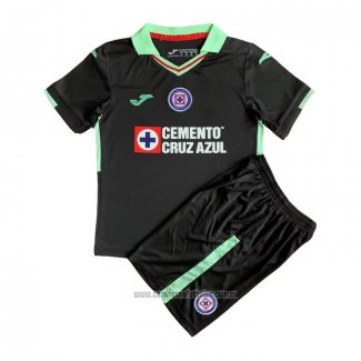 Camiseta del Cruz Azul Portero Nino 2022-2023 Negro