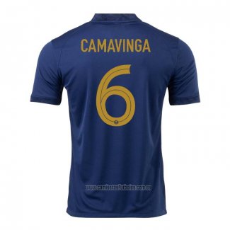 Camiseta del Francia Jugador Camavinga 1ª Equipacion 2022