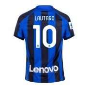 Camiseta del Inter Milan Jugador Lautaro 1ª Equipacion 2022-2023