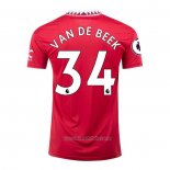 Camiseta del Manchester United Jugador Van De Beek 1ª Equipacion 2022-2023