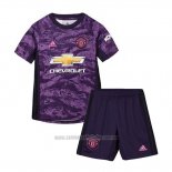 Camiseta del Manchester United Portero 1ª Equipacion Nino 2019-2020