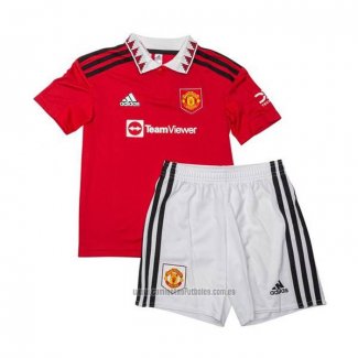 Camiseta del Manchester United 1ª Equipacion Nino 2022-2023