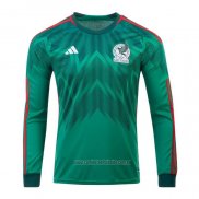 Camiseta del Mexico 1ª Equipacion Manga Larga 2022