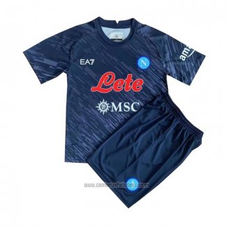 Camiseta del Napoli 3ª Equipacion Nino 2022-2023