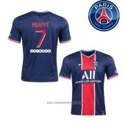 Camiseta del Paris Saint-Germain Jugador Mbappe 1ª Equipacion 2020-2021