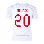 Camiseta del Polonia Jugador Zielinski 1ª Equipacion 2022