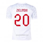 Camiseta del Polonia Jugador Zielinski 1ª Equipacion 2022