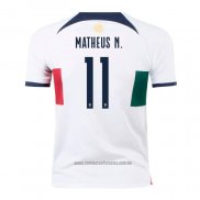 Camiseta del Portugal Jugador Matheus N. 2ª Equipacion 2022