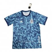 Camiseta Pre Partido del Argentina 2020 Azul