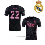Camiseta del Real Madrid Jugador Isco 3ª Equipacion 2020-2021