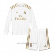 Camiseta del Real Madrid 1ª Equipacion Manga Larga Nino 2019-2020