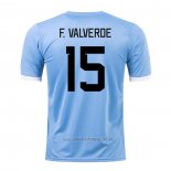 Camiseta del Uruguay Jugador F.Valverde 1ª Equipacion 2022