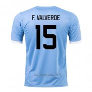 Camiseta del Uruguay Jugador F.Valverde 1ª Equipacion 2022