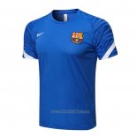 Camiseta de Entrenamiento Barcelona 2021-2022 Azul