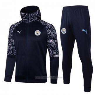 Chandal con Capucha del Manchester City 2021 Azul