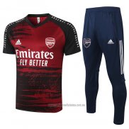 Chandal del Arsenal Manga Corta 2020-2021 Rojo