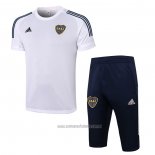 Chandal del Boca Juniors Manga Corta 2020-2021 Blanco