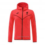 Chaqueta con Capucha del Liverpool 2021-2022 Rojo