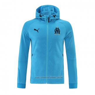 Chaqueta con Capucha del Olympique Marsella 2021-2022 Azul