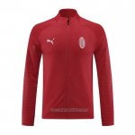 Chaqueta del AC Milan 2023-2024 Rojo Oscuro