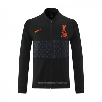 Chaqueta del Liverpool 2021-2022 Negro y Gris