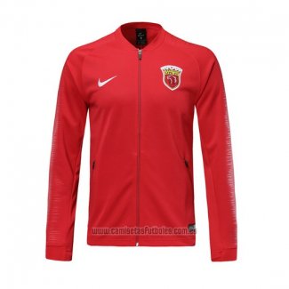 Chaqueta del Shanghai SIPG 2019-2020 Rojo