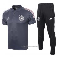 Conjunto Polo Alemania 2020 Gris