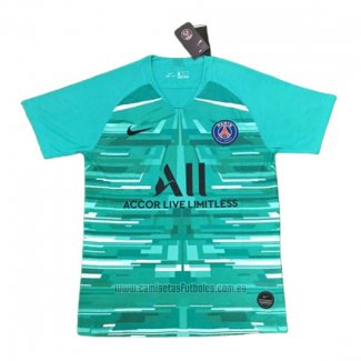 Tailandia Camiseta del Paris Saint-Germain Portero 2019-2020 Azul