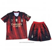 Camiseta del AC Milan 4ª Equipacion Nino 2022-2023