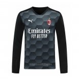 Camiseta del AC Milan Portero 2ª Equipacion Manga Larga 2020-2021