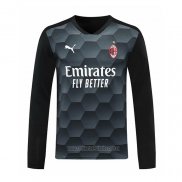 Camiseta del AC Milan Portero 2ª Equipacion Manga Larga 2020-2021