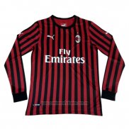 Camiseta del AC Milan 1ª Equipacion Manga Larga 2019-2020