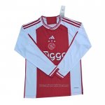 Camiseta del Ajax 1ª Equipacion Manga Larga 2023-2024