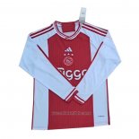 Camiseta del Ajax 1ª Equipacion Manga Larga 2023-2024