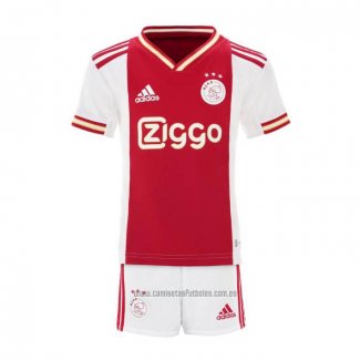 Camiseta del Ajax 1ª Equipacion Nino 2022-2023