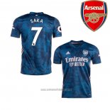Camiseta del Arsenal Jugador Saka 3ª Equipacion 2020-2021